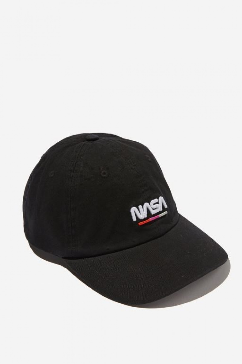 Cotton On Special Edition Dad Men\'s Caps Black / White | RRSyLj3yTk7