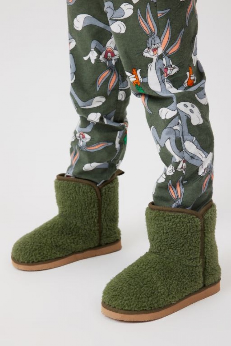 Cotton On Stevie Slipper Girls\' Boots Green / Blue | vvO04fKwIlt