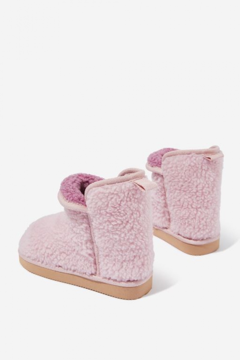 Cotton On Stevie Slipper Girls' Boots Marshmallow | Crx4KWKVB4J