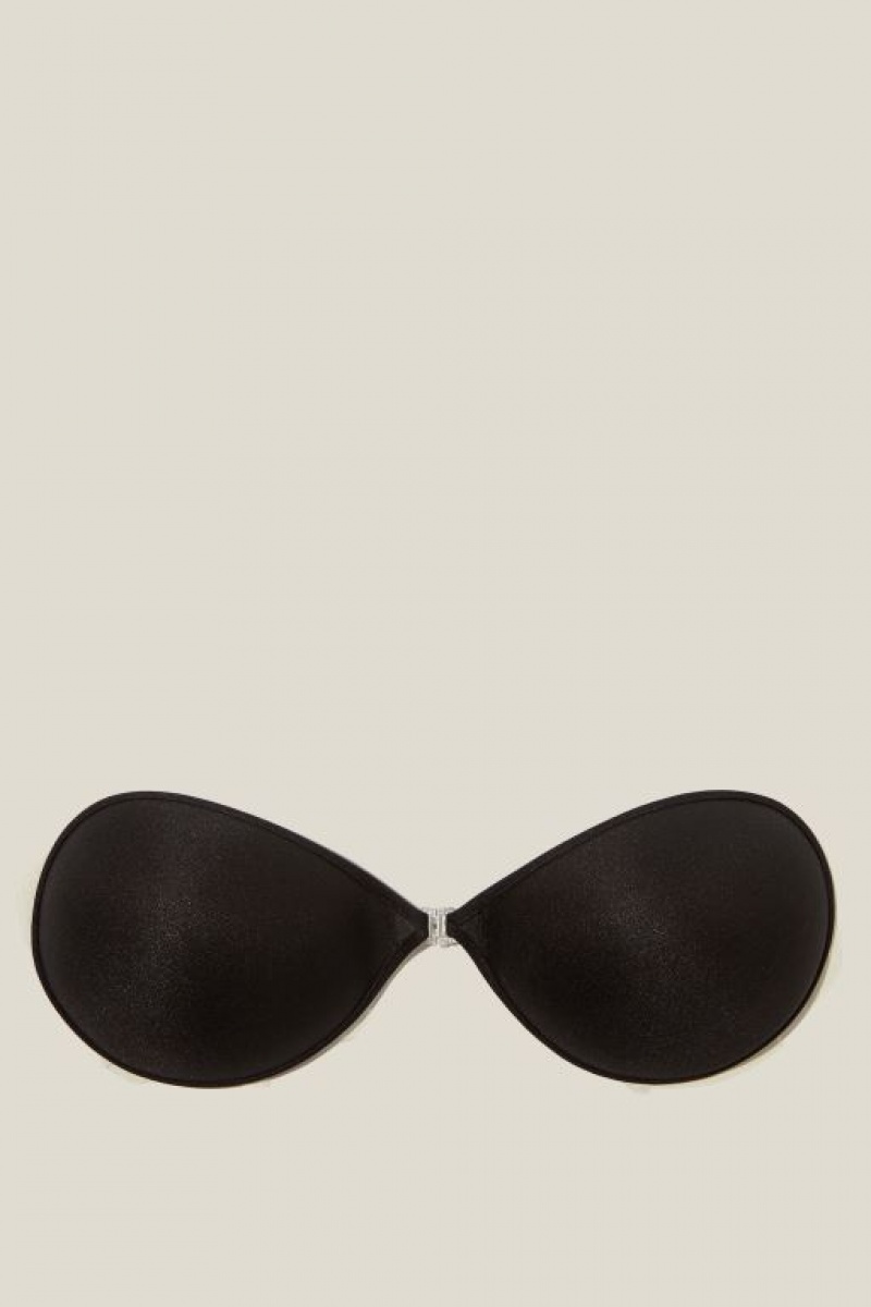 Cotton On Stick Em Up Women's Bras Black | 3zlvNEFQBos