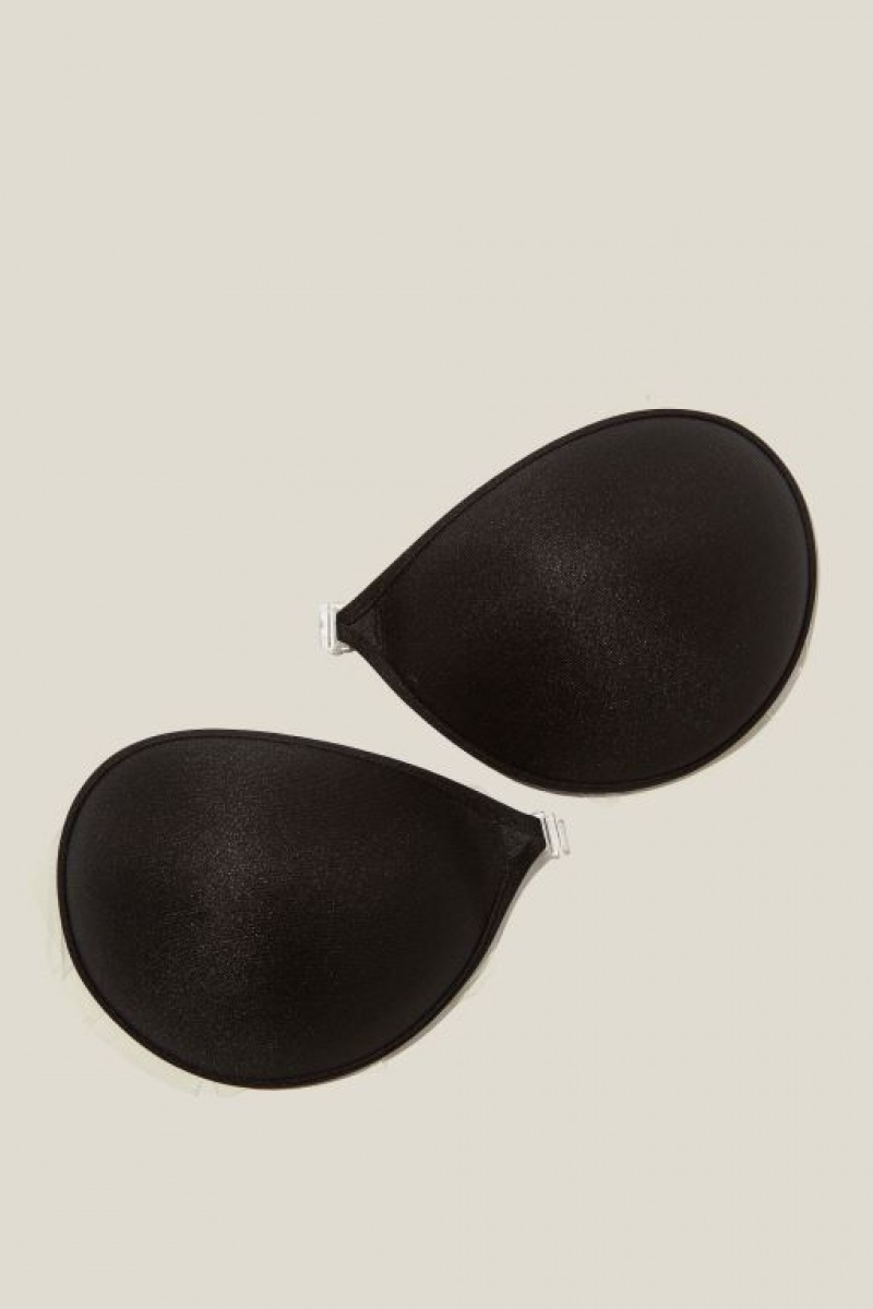 Cotton On Stick Em Up Women's Bras Black | 3zlvNEFQBos