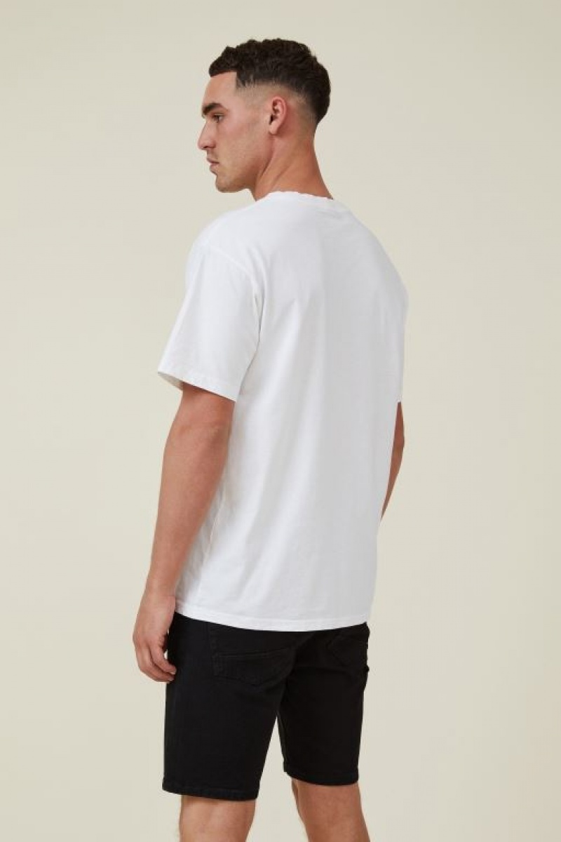 Cotton On Straight Men's Shorts Black | VaBq1aLiusQ