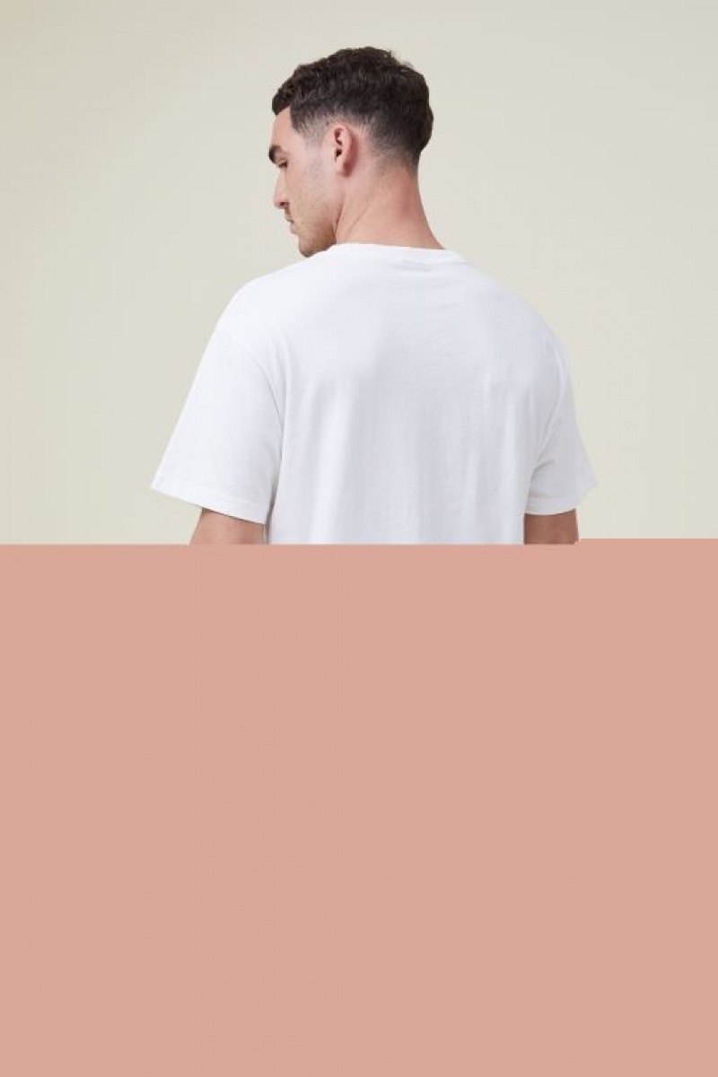 Cotton On Straight Men's Shorts Ecru | Ih2SP9U7tMr