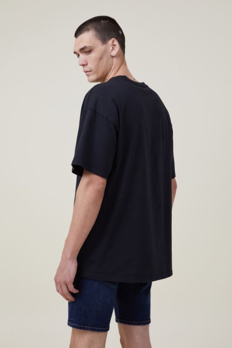 Cotton On Straight Men's Shorts Navy Wash | 32SArcSlSAe