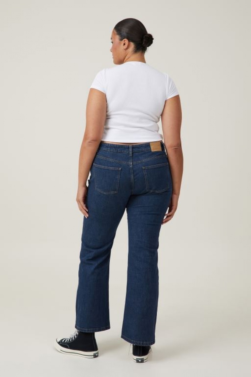 Cotton On Stretch Bootcut Flare Jean Women's Pants Blue | RVoyg2DMa8V