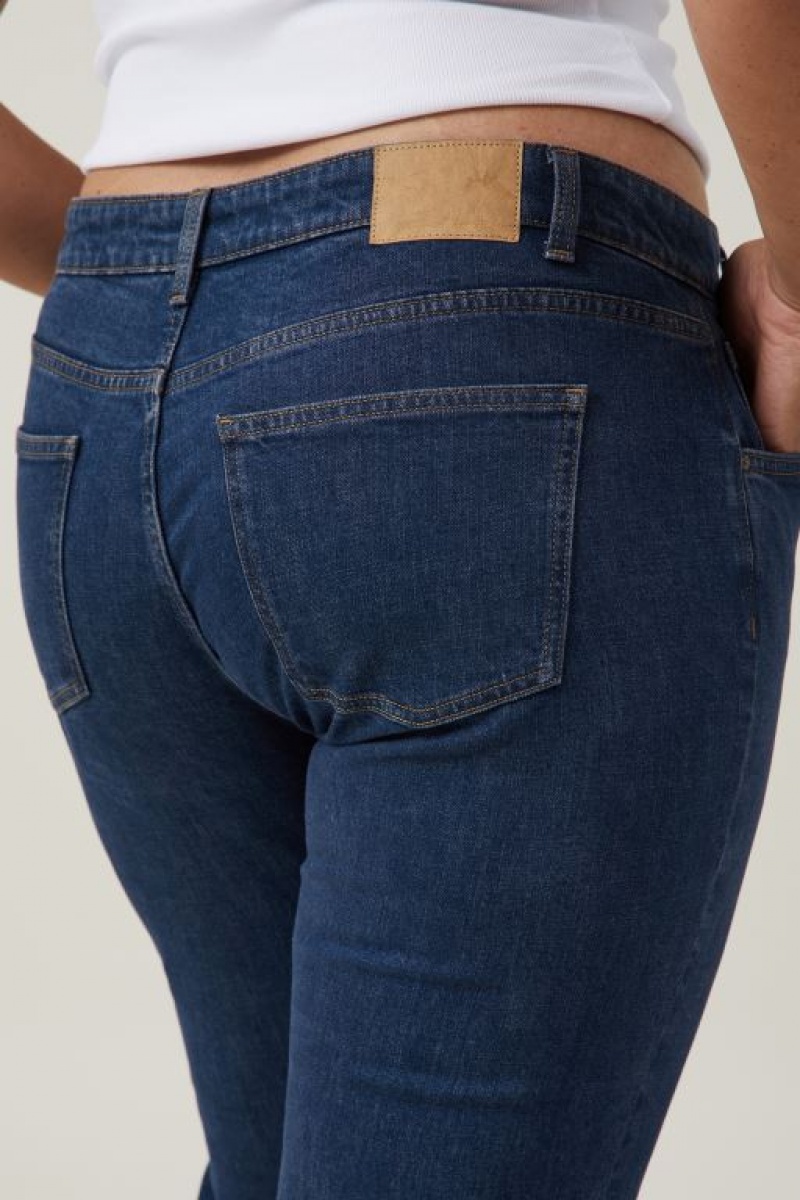 Cotton On Stretch Bootcut Flare Jean Women's Pants Blue | RVoyg2DMa8V