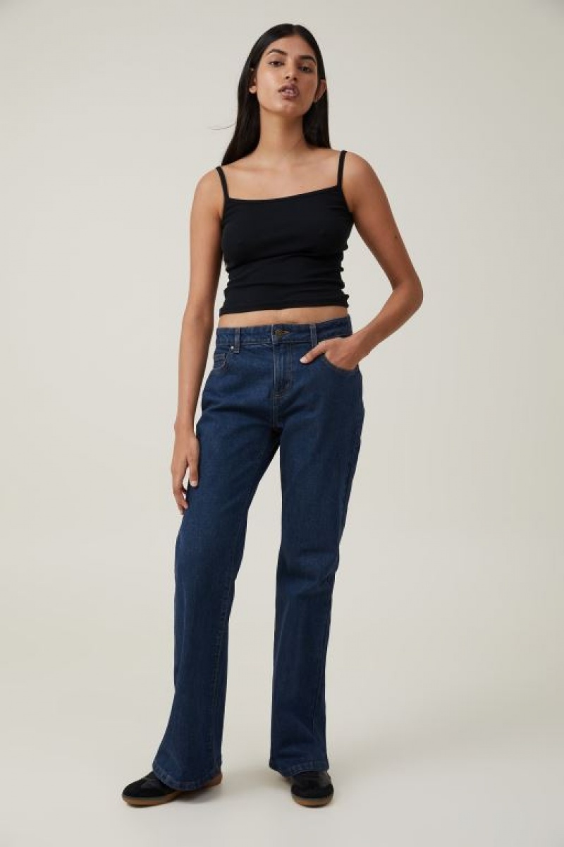 Cotton On Stretch Bootcut Flare Jean Women's Pants Blue | RVoyg2DMa8V