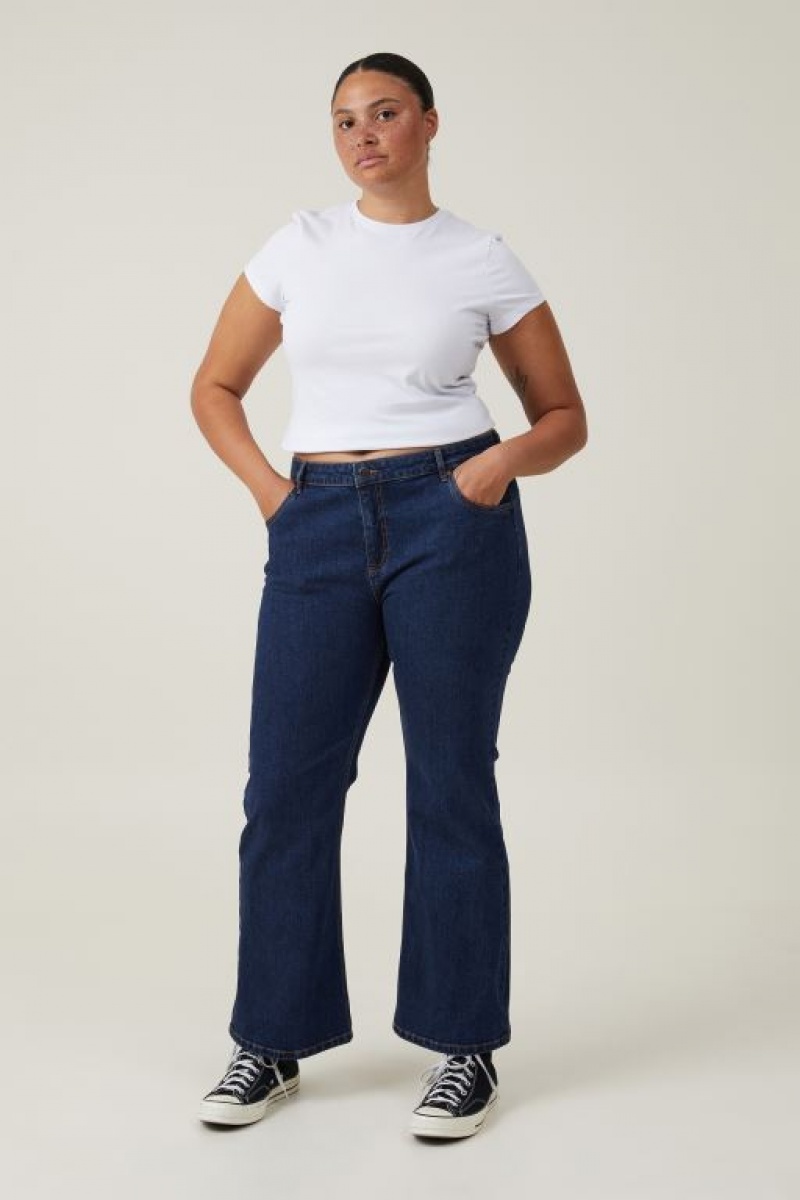 Cotton On Stretch Bootcut Flare Jean Women's Pants Blue | AHhwdn7IkmG