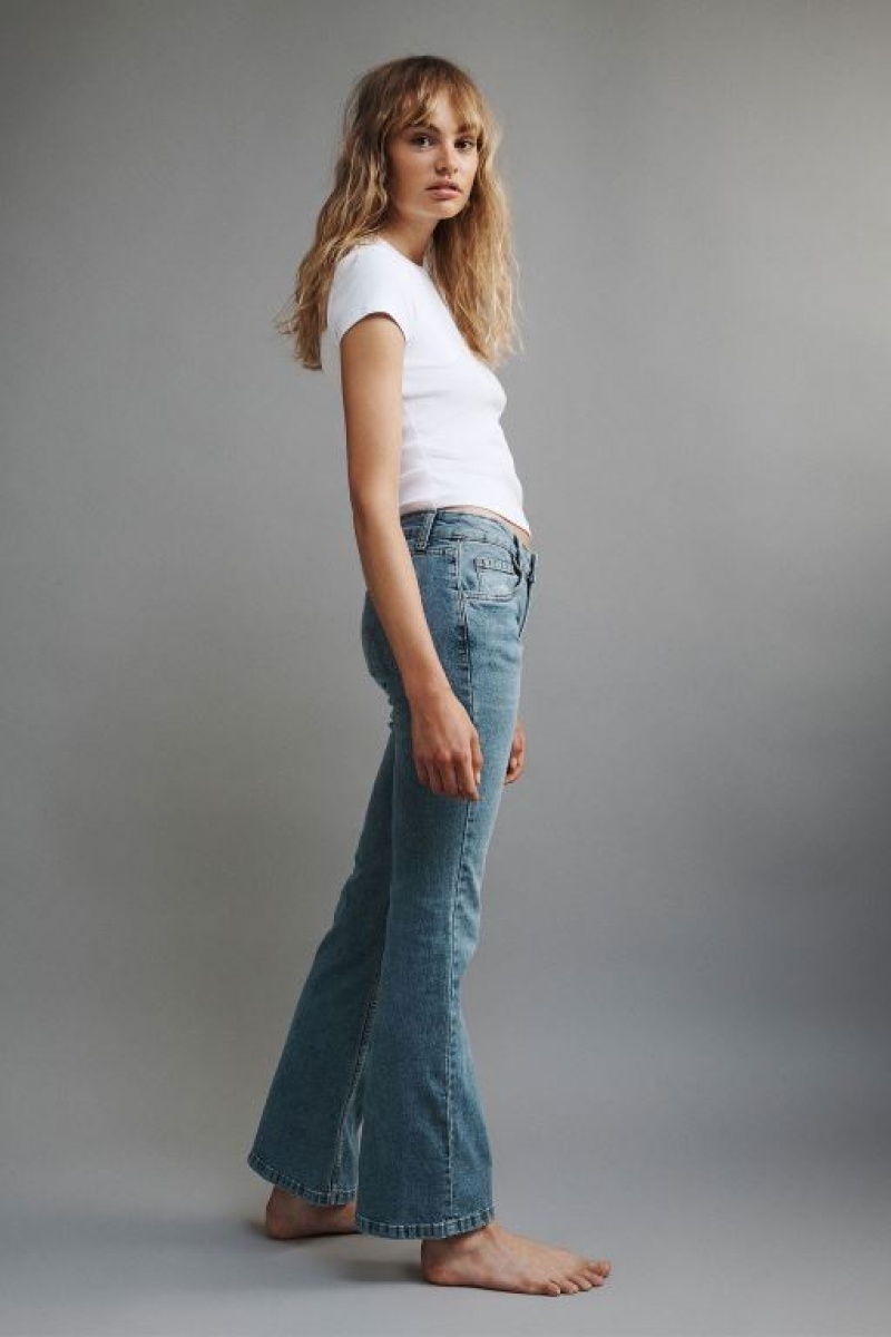 Cotton On Stretch Bootcut Flare Jean Women's Pants Blue | nzZkemsryU0