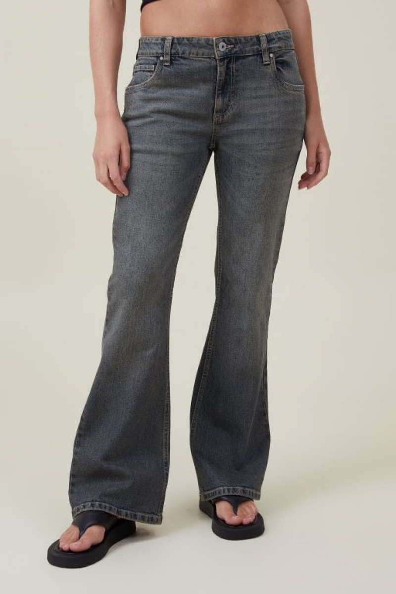 Cotton On Stretch Bootcut Flare Jean Women's Pants Blue | 9Z2qxSeTFZD