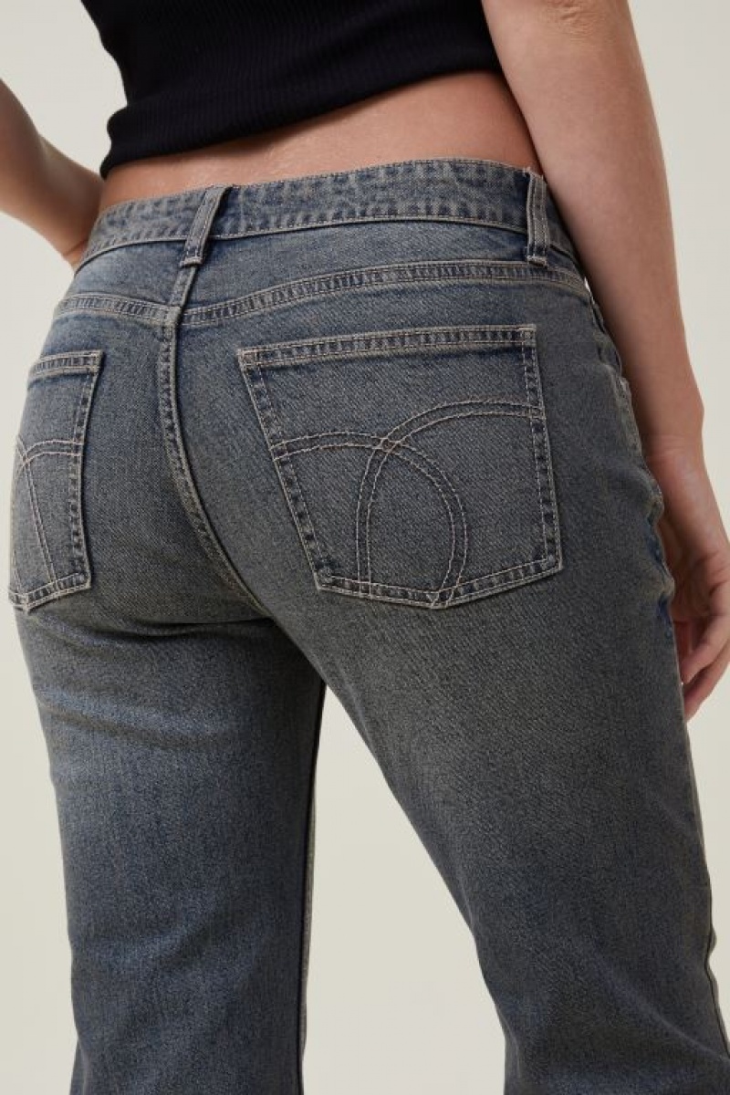 Cotton On Stretch Bootcut Flare Jean Women's Pants Blue | 9Z2qxSeTFZD