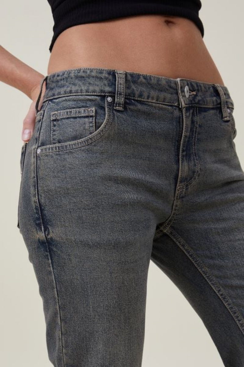 Cotton On Stretch Bootcut Flare Jean Women's Pants Blue | 9Z2qxSeTFZD