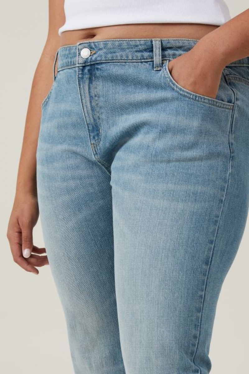 Cotton On Stretch Bootcut Flare Jean Women's Pants Blue | uI8yq1sYqxY