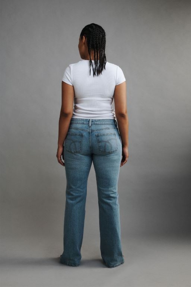 Cotton On Stretch Bootcut Flare Women's Jeans Blue | uGHjQDKFY9i
