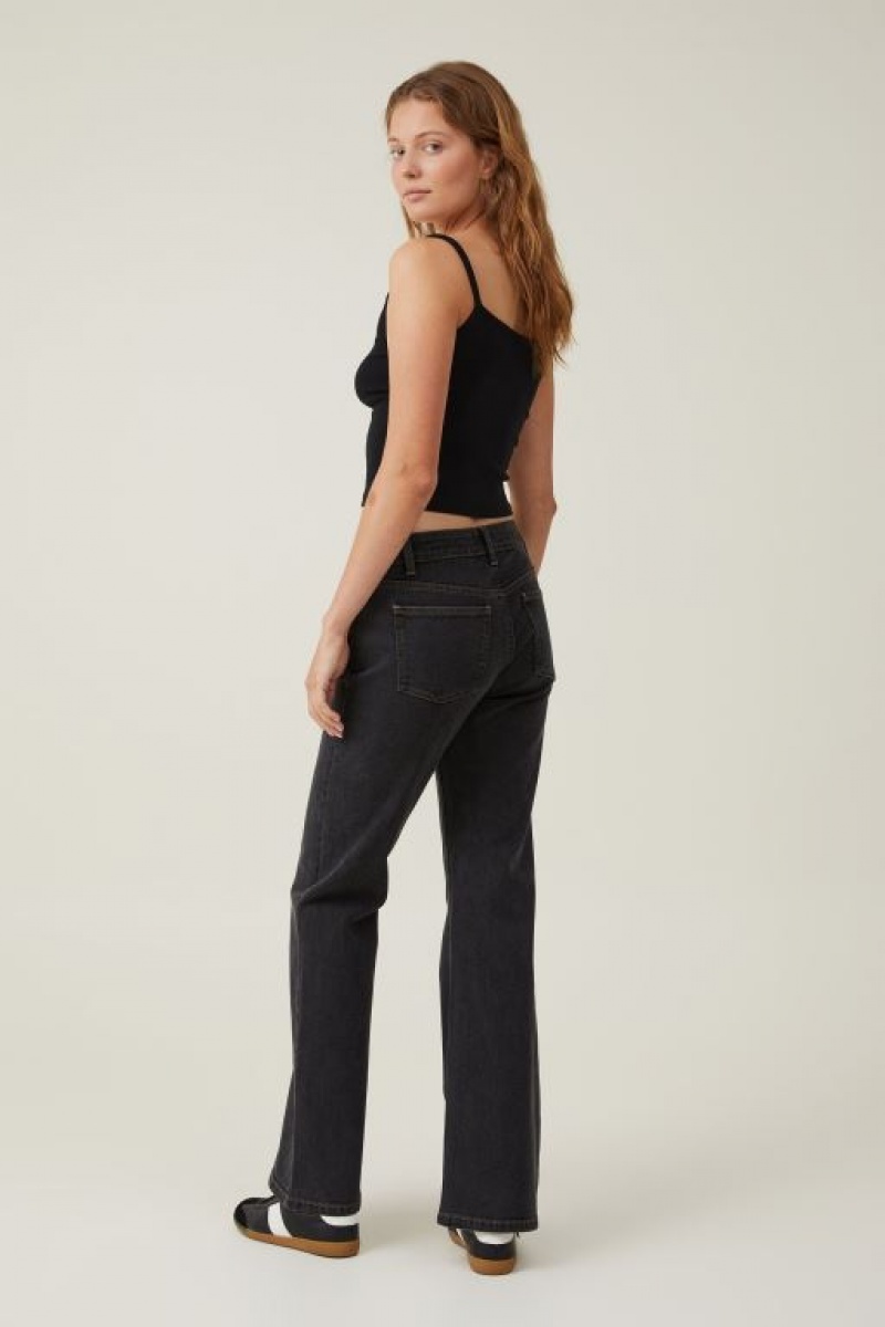 Cotton On Stretch Bootcut Flare Women's Jeans Black | sRohKVjLTag