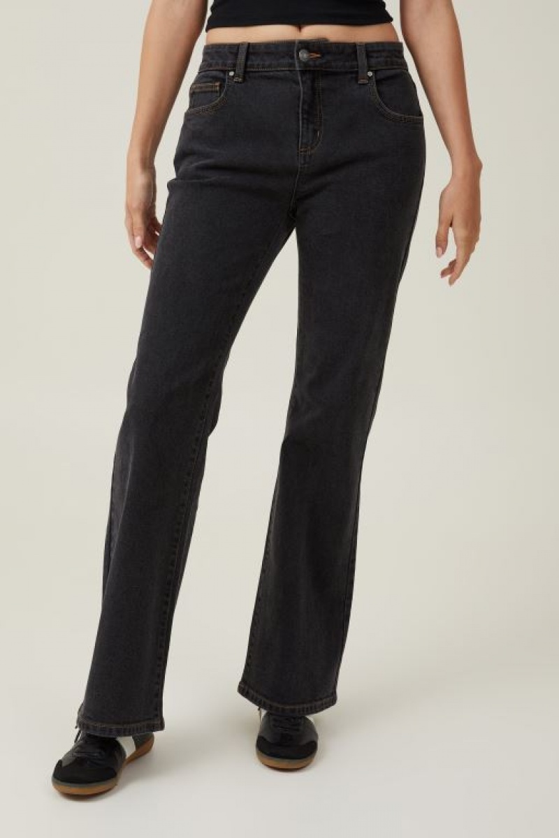 Cotton On Stretch Bootcut Flare Women's Jeans Black | sRohKVjLTag
