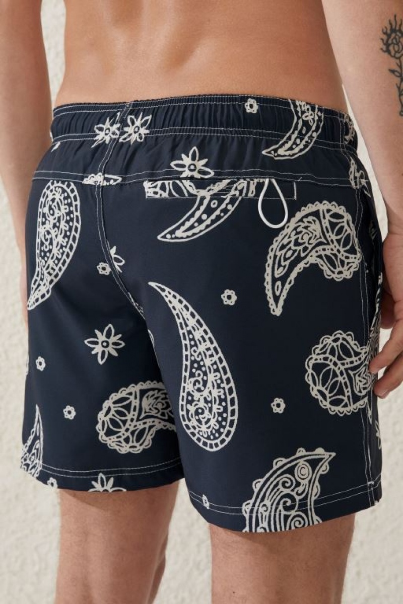 Cotton On Stretch Swim Men's Shorts Black | WcVKqK5lNkW