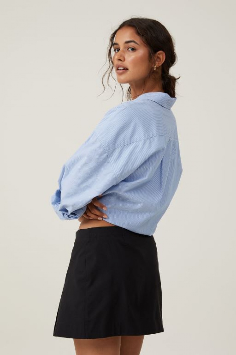 Cotton On Suiting Mini Women's Skirt Black | vbYby4N2oD0