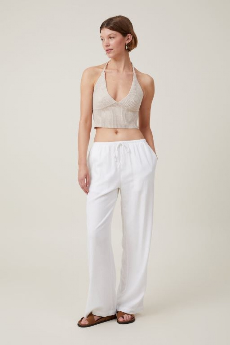 Cotton On Sun Set Halter Women's Knitwear Grey | WHngmKROXVo
