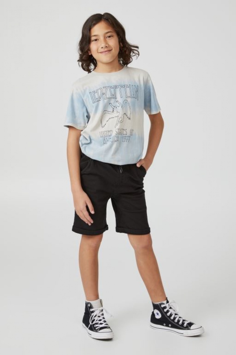 Cotton On Super Slouch Fit Boys' Shorts Black | bW2riGxEH1K