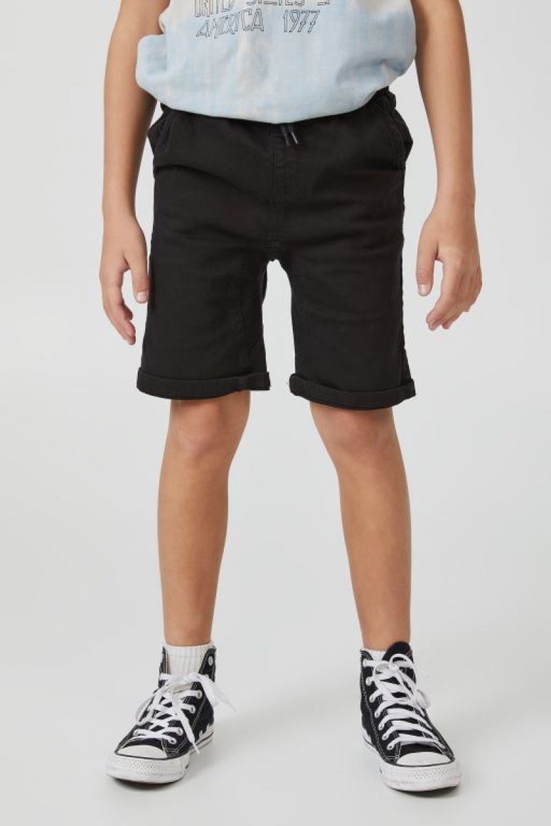 Cotton On Super Slouch Fit Boys\' Shorts Black | bW2riGxEH1K