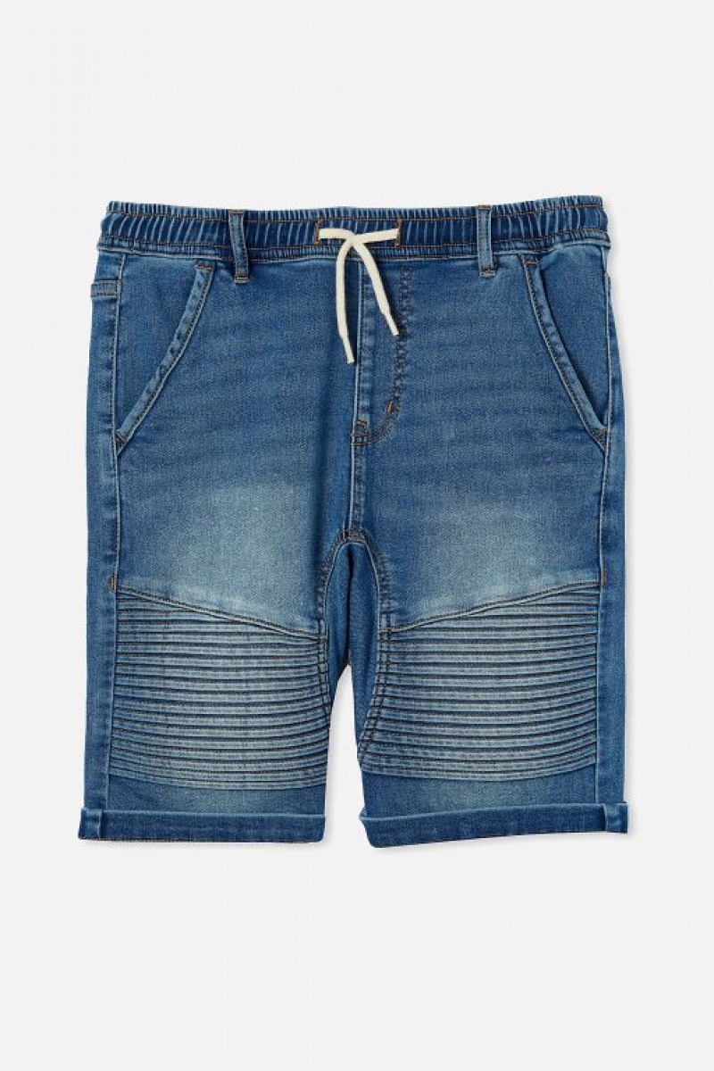 Cotton On Super Slouch Fit Boys' Shorts Blue | GChsLDms2ph