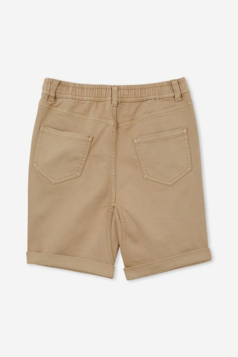 Cotton On Super Slouch Fit Boys' Shorts Grey | okMuODYnn8R