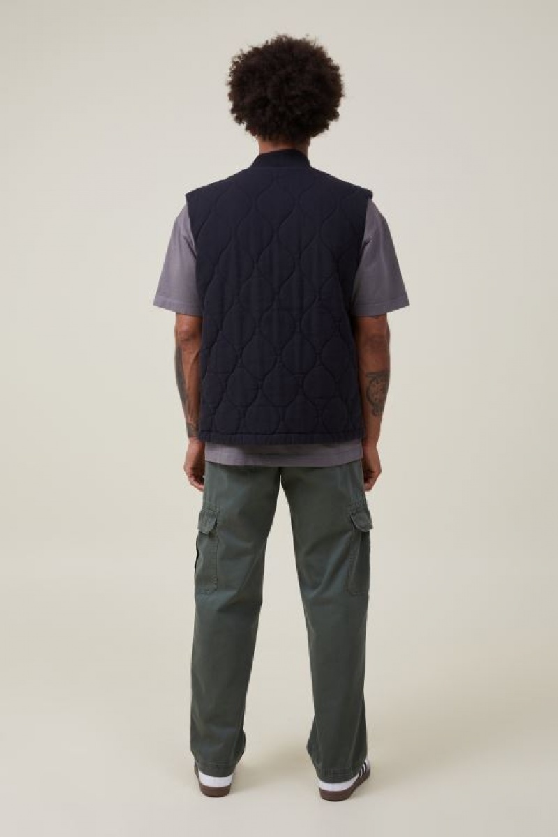 Cotton On Tactical Cargo Men's Pants Green | 4lwjrjb56Z1