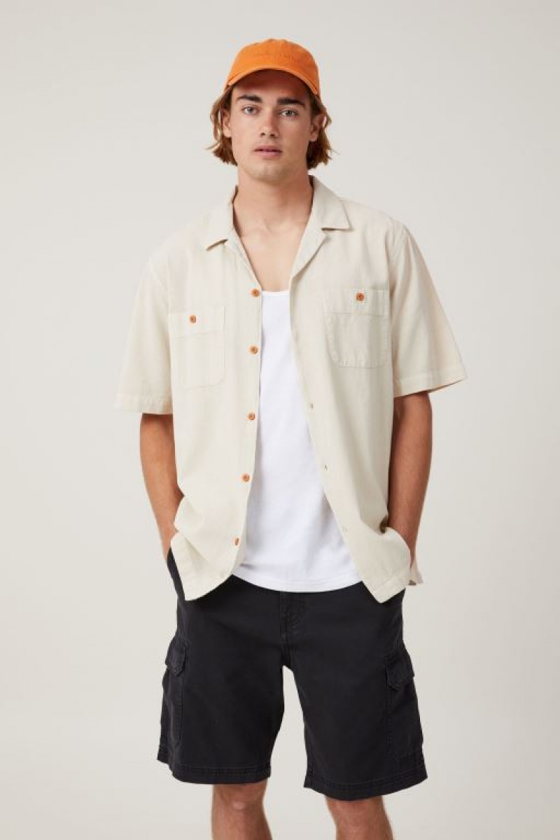 Cotton On Tactical Cargo Men's Shorts Black | X1yEPuIPttF