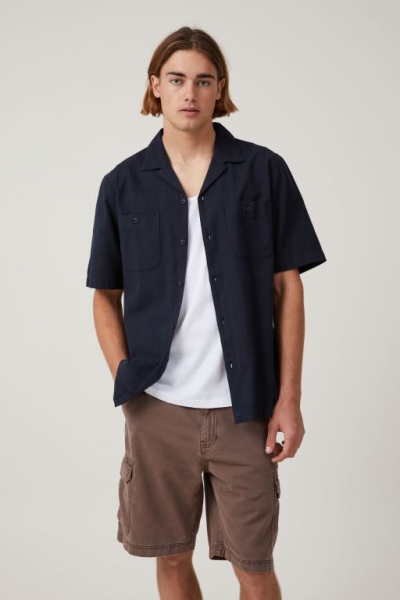 Cotton On Tactical Cargo Men's Shorts Dark Brown | DIHQaJgjgjn