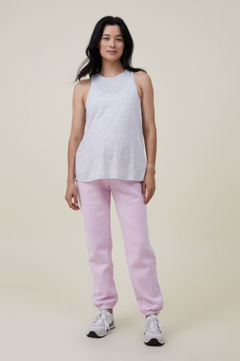 Cotton On Tank V2 Women\'s Maternity Wear Grey | asUaKCULxsB
