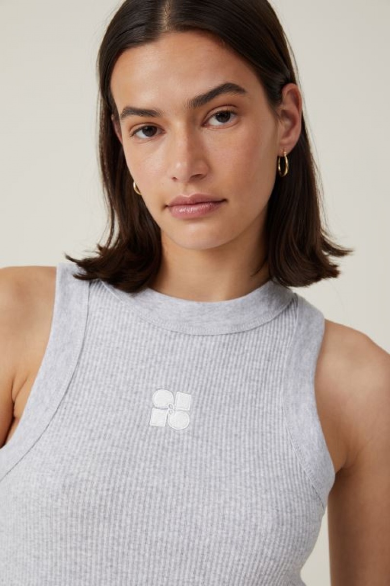 Cotton On The 91 Graphic Women's Graphic T-Shirts Grey | mWPoxJY8Lg0