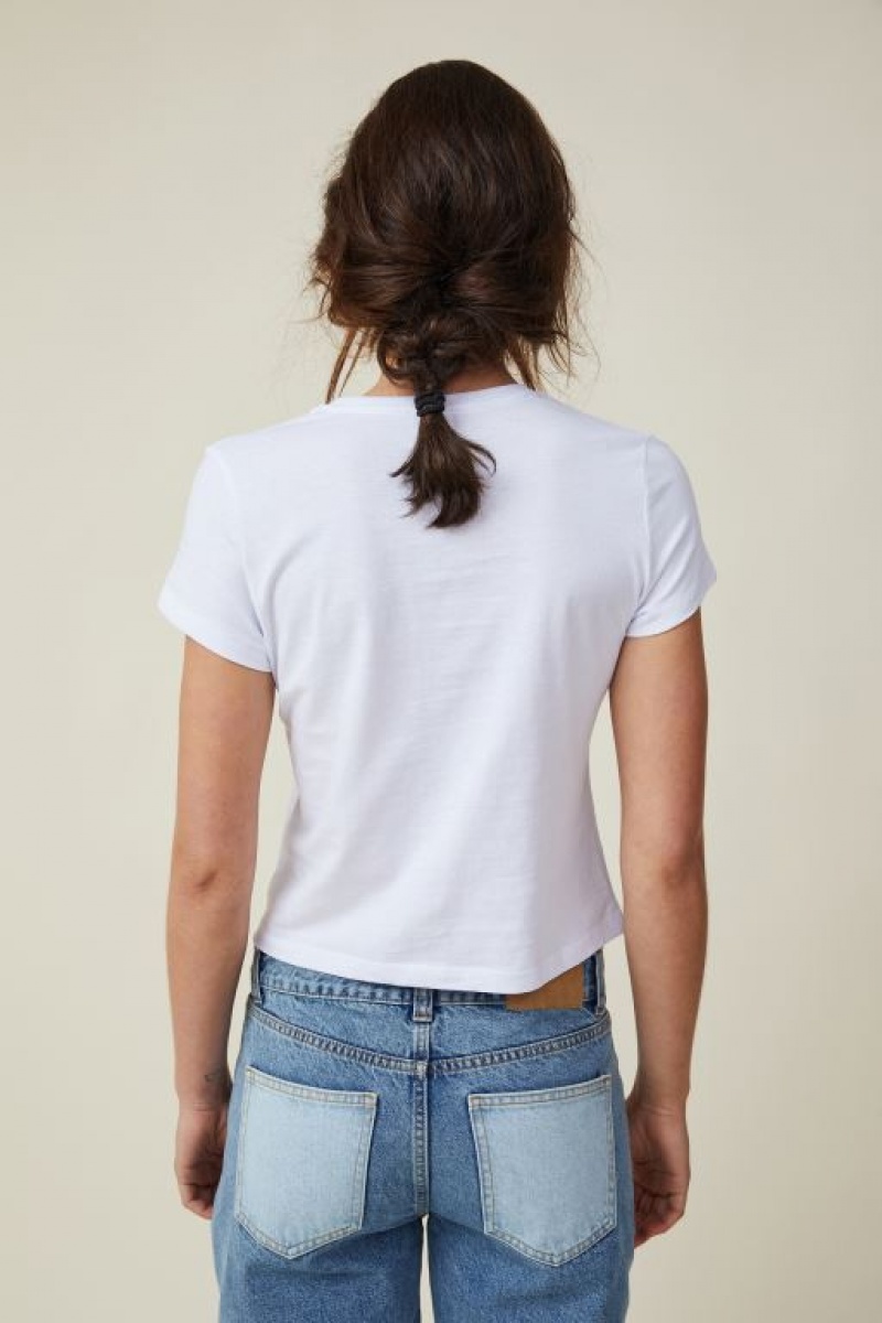 Cotton On The 91 Women's T Shirts White | 4Sgz4qU8zvk