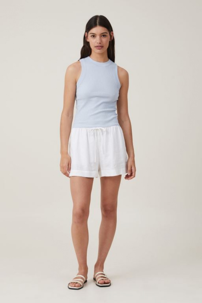 Cotton On The 91 Women's Tanks Blue | H9k6xg4wcEZ