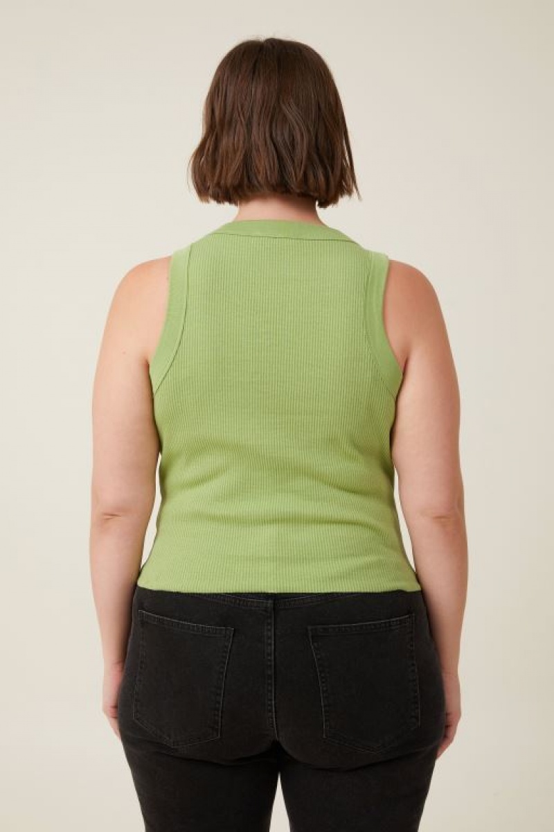 Cotton On The 91 Women's Tanks Green | olqwKc4QohB