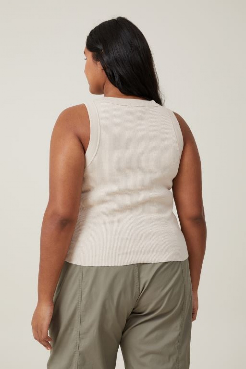 Cotton On The 91 Women's Tanks Grey | PqW28wW93wz