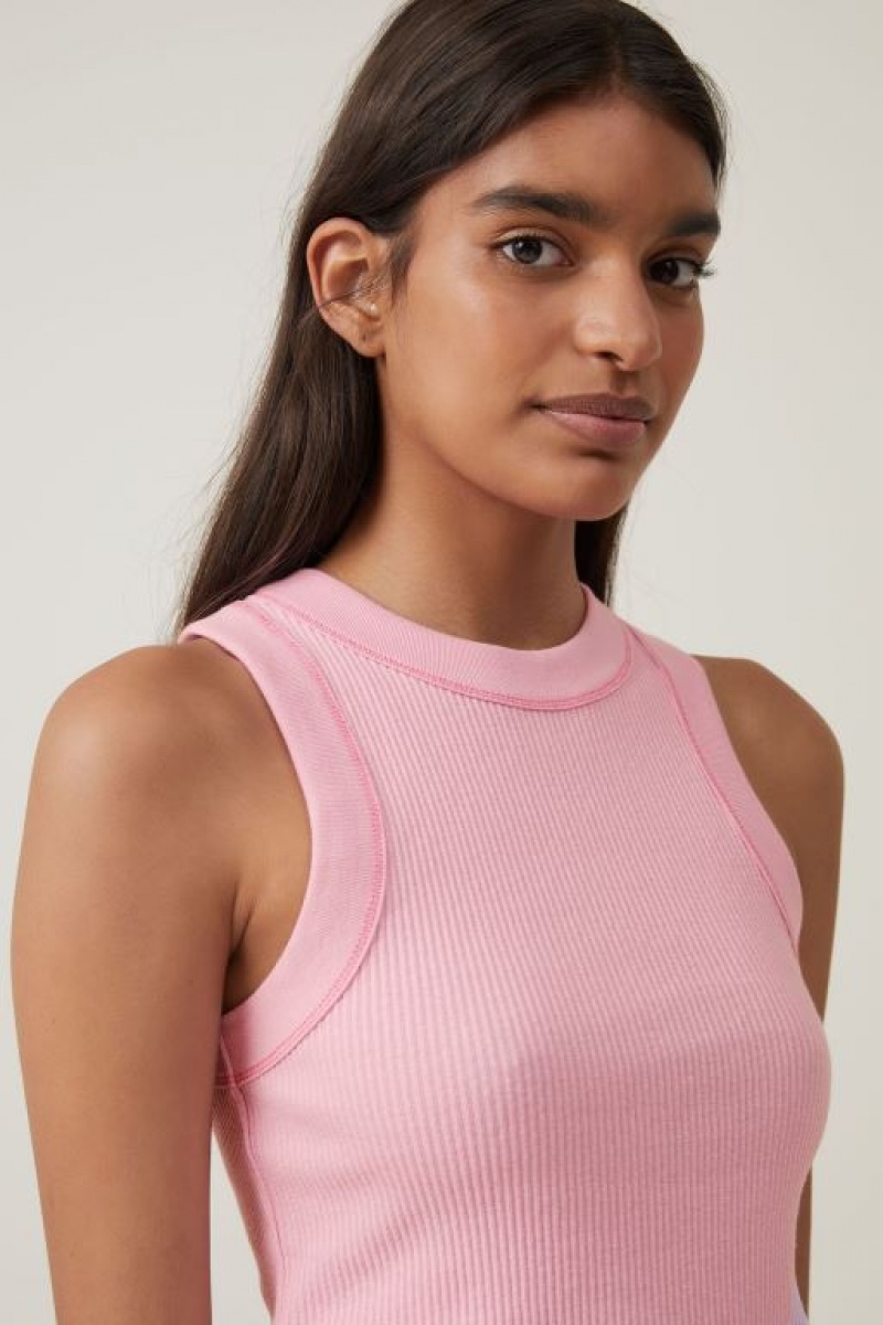 Cotton On The 91 Women's Tanks Pink | i6ITR4l77Gb