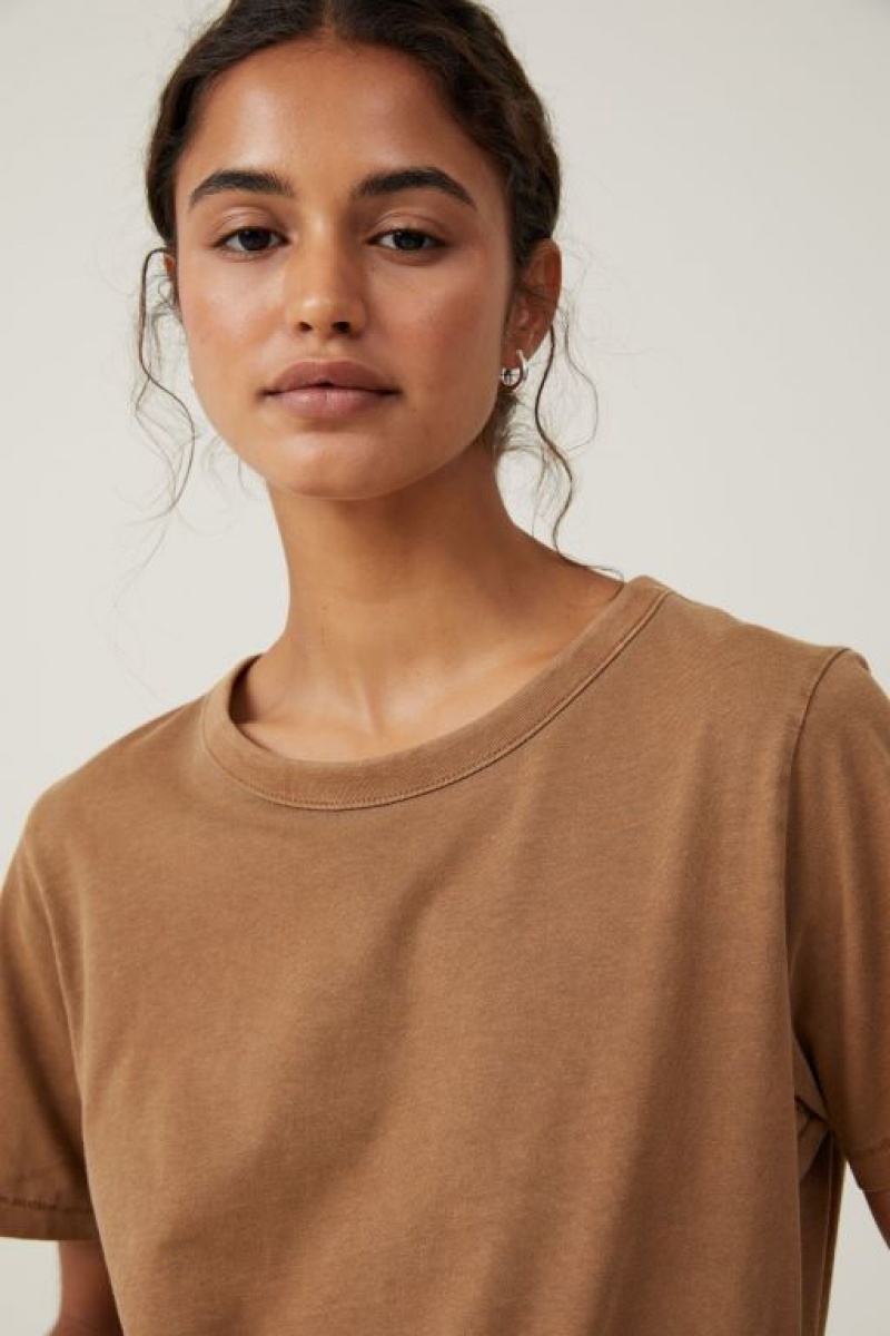 Cotton On The Classic Organic Women's T Shirts Washed | c8cvxvTmMIU