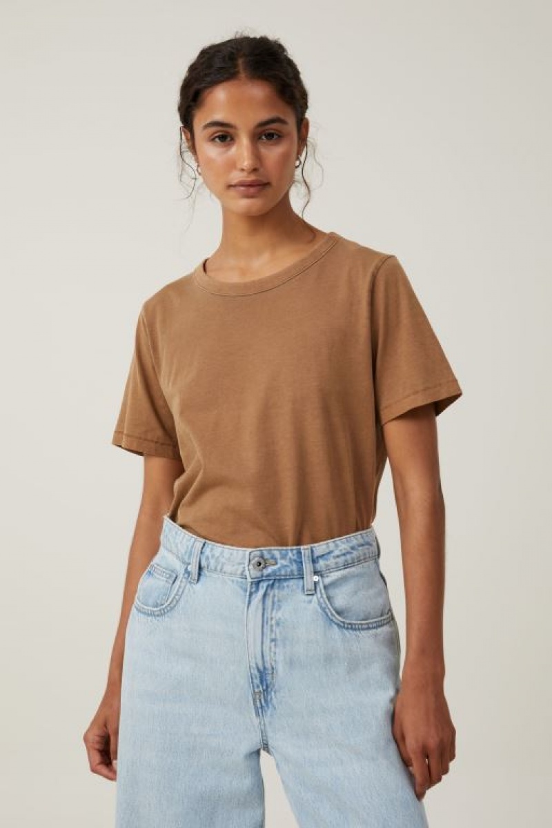 Cotton On The Classic Organic Women's T Shirts Washed | c8cvxvTmMIU