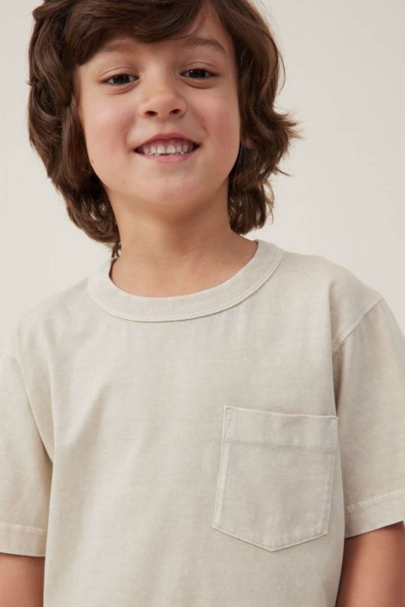 Cotton On The Essential Short Sleeve Boys' T Shirts Wash | DmU3EiHPYpL