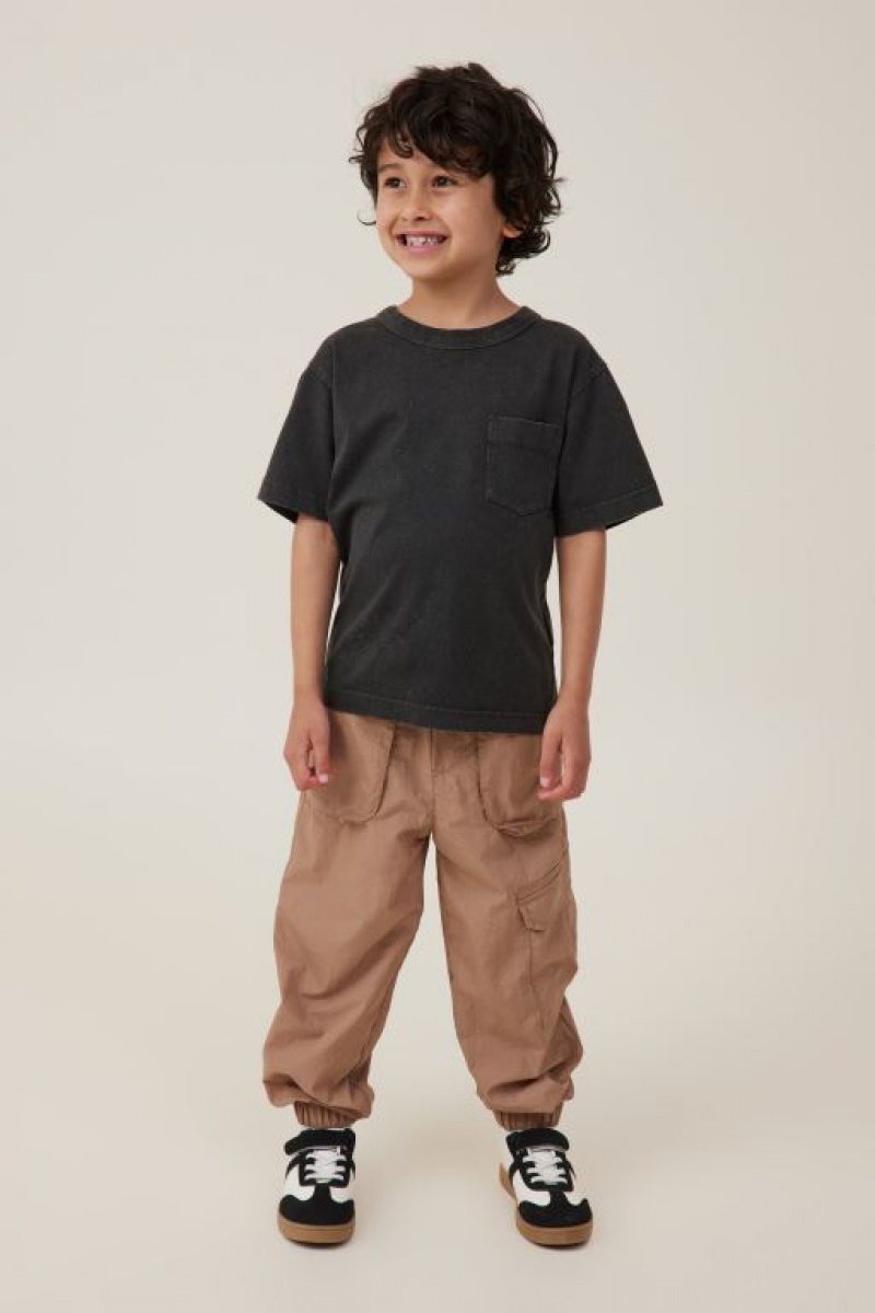 Cotton On The Essential Short Sleeve Boys' T Shirts Wash | StvED8BakmD