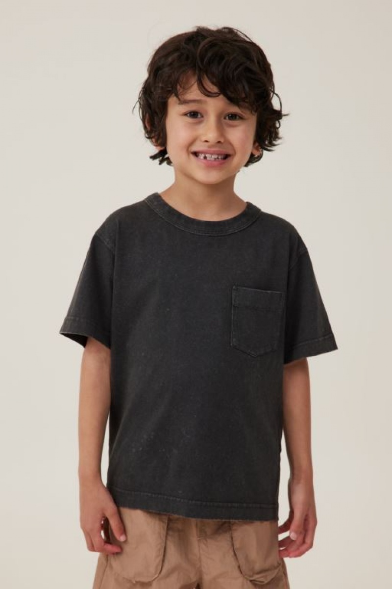 Cotton On The Essential Short Sleeve Boys\' T Shirts Wash | StvED8BakmD