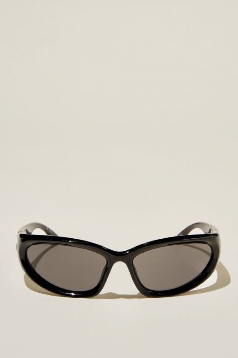 Cotton On The Millenium Men\'s Sunglasses Black / Black | gNU2z226xME