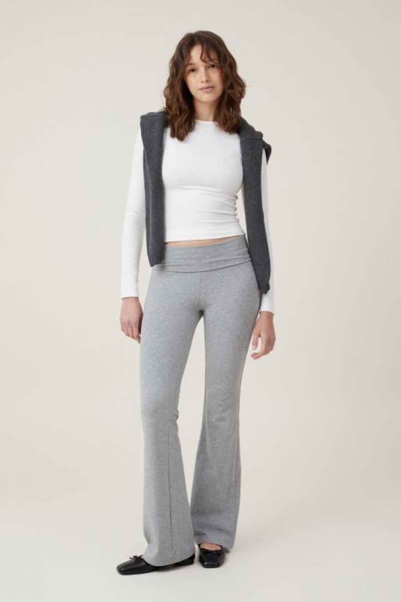 Cotton On The One Basic Crew Neck Top Women's Long Sleeve White | VhseI3Vv8x6