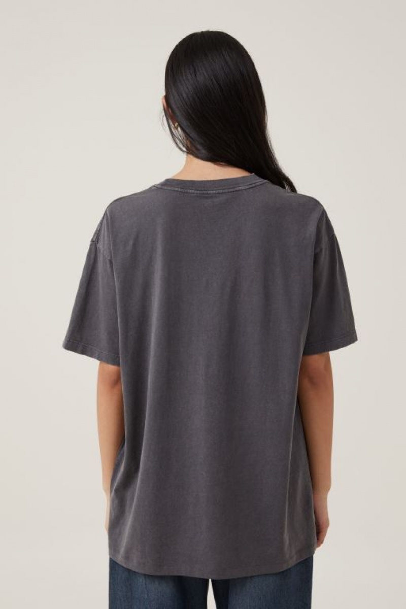 Cotton On The Oversized Hip Hop Women's Graphic T-Shirts Lcn | wih44KQqWVK