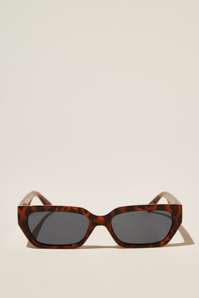 Cotton On The Razor Men\'s Sunglasses Tort | Lun54NifJ7j
