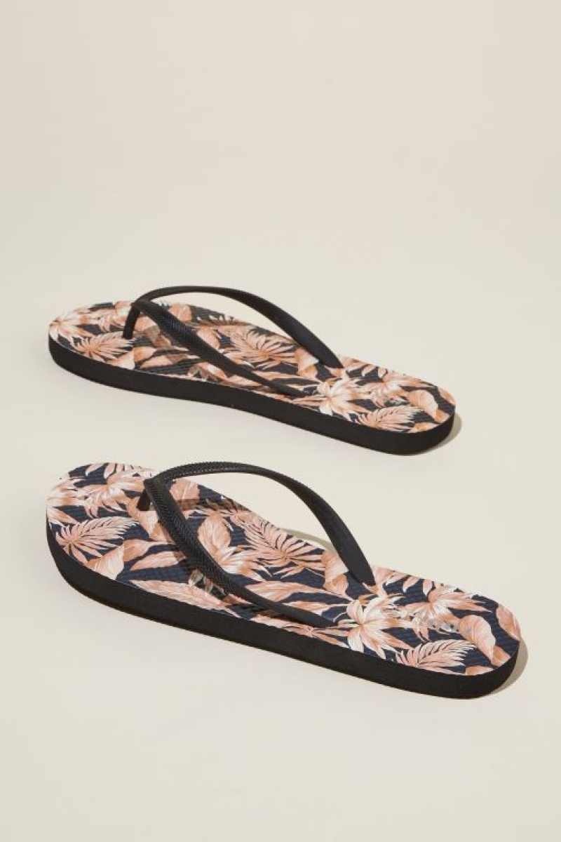 Cotton On The Rubi Flip Flop Women's Sandals Pink / Black | N4agsL0PuWI