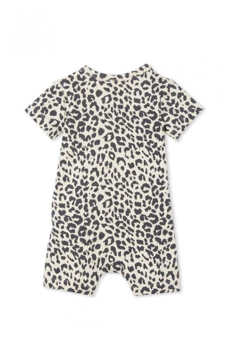 Cotton On The Short Sleeve Baby Rompers Caramel | vUntf0OMej3