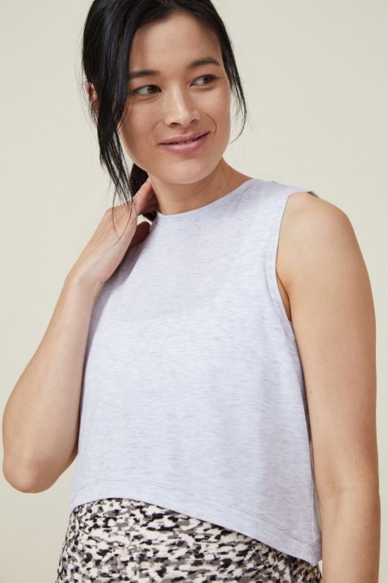 Cotton On The Tank Women's Maternity Wear Grey | 4NIbCjki7wA