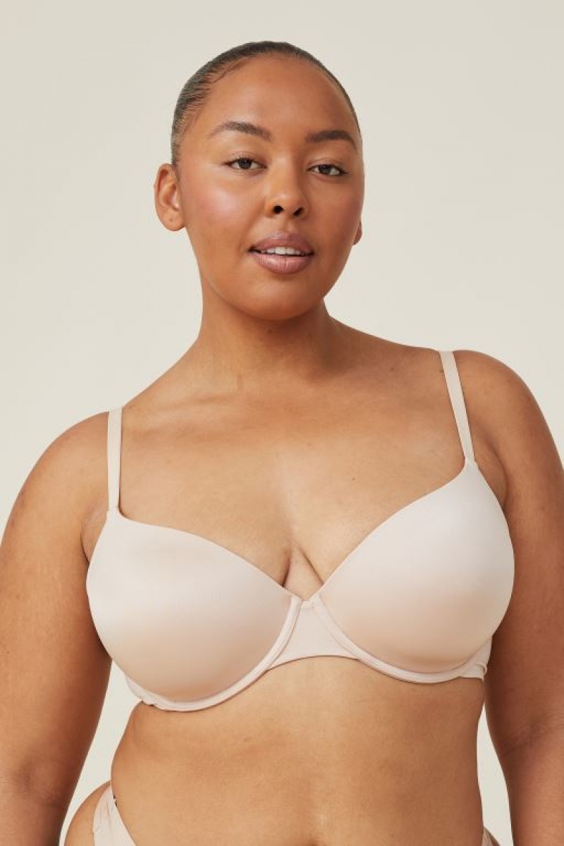 Cotton On Ultimate Comfort Full Coverage Women\'s Bras Frappe | 5WkE6lxF7WH